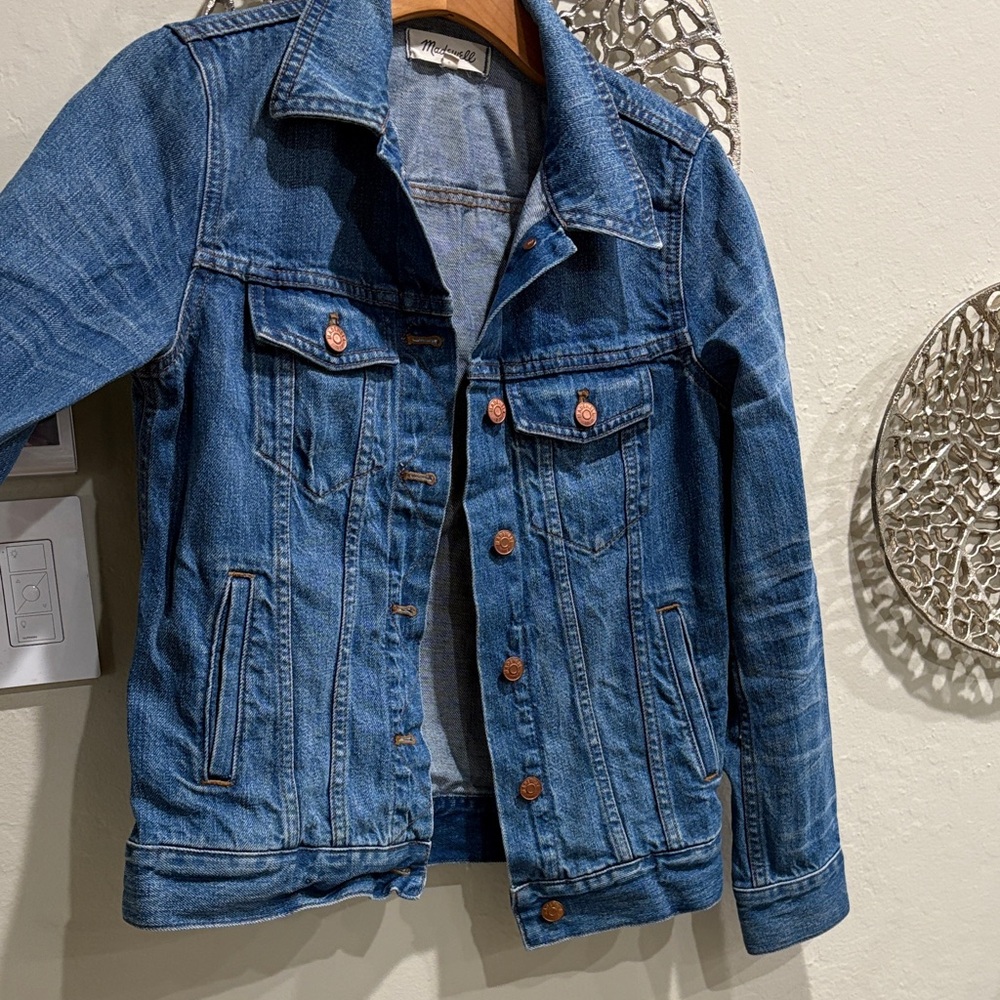 Madewell Blue Denim Jacket